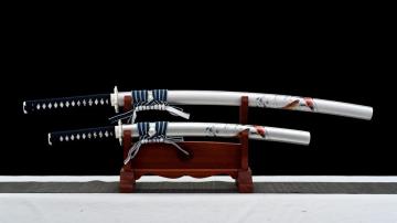 Koi Warrior Katana Set - T10 Burn Blade