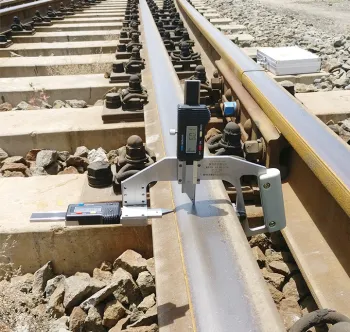 Digital Rail Profile Wear Gauge for Rail Head Loss and Side cut Measuring