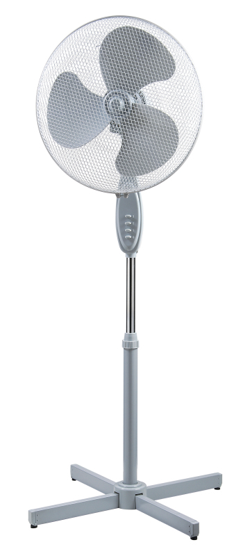 Wholesale 3 air speed rechargeable mini fan powerful 8 inch portable air circulation fan with LED display floor fan