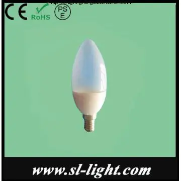 C37 15pcs 3528SMD 2W Cone-shape LED Bulb,  LED Candle Light
