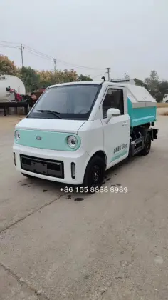 New Electric hook lift garbage truck