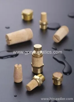 Brass Material Pneumatic Silencer 