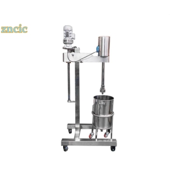Simple movable mixing dispersing machine high shear mixer