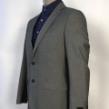 Fashion Business Grey Men Slim Fit Fits