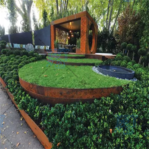 Nature Style Corten Steel Garden Edging