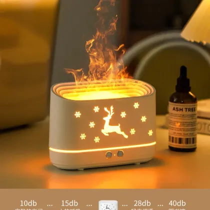 Flame Humidifier Essential Oil Aroma Diffuser Air Humidifier Aroma Diffuser