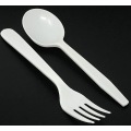 Heavy-Weight Polystyrene Plastic Fork