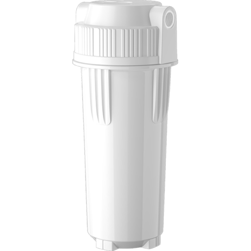 Filtro blanco 10 pulgadas tapa blanca 1/2 rosca manguera