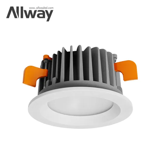 ALLWAY Die Cast Aluminum Waterproof IP54 LED Downlights: 10W, 15W, 25W, 40W, and 55W COB Models for Indoor Hotel and Home Lighting