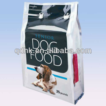 New style Upright quad-seal bag packaging bag for dog food