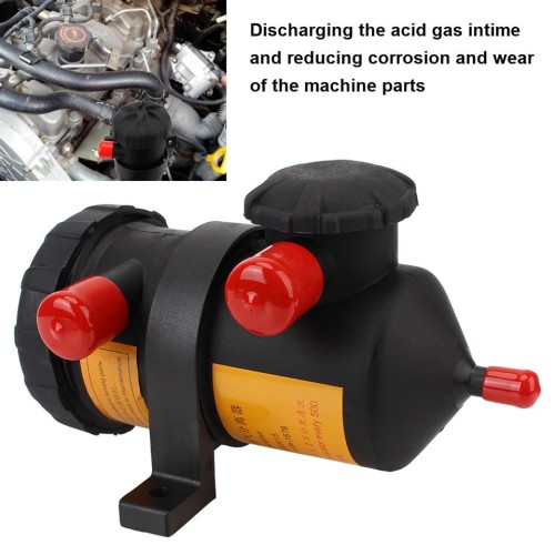 OEM ABS Oil Catch Tank schwarz