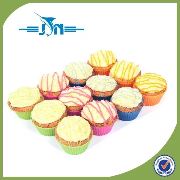 silicone cheesecake pan 6 cup mini muffin pan with CE certificate