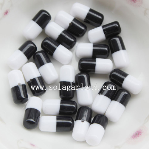 New Hot Multi Colors Capsule Resin Beads For Earring Stud