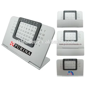 Gift Plastic Folding Perpetual Table Calendar