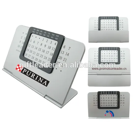 Gift Plastic Folding Perpetual Table Calendar
