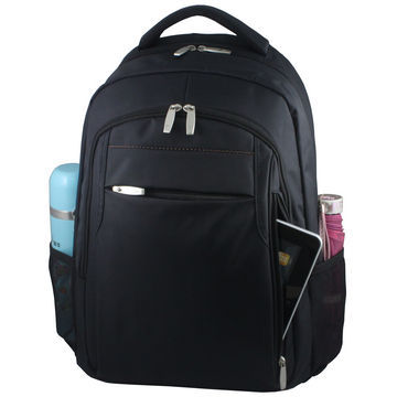 Laptop Backpack, 15.6 Inches, Front with Pocket for iPad, Made of Quality Nylon Material/Soft Furry