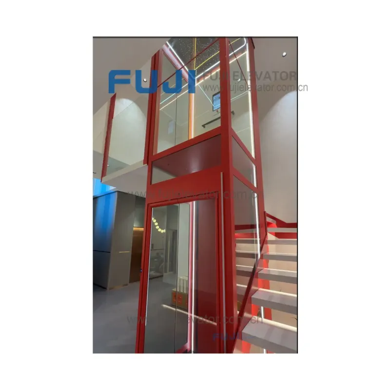 Traction Warehouse Car Auto Goods Freight Lift Cargo Elevator