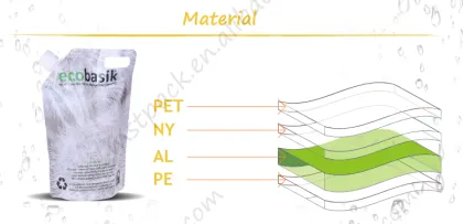 products liquid spout pouch pesto sauce pouch