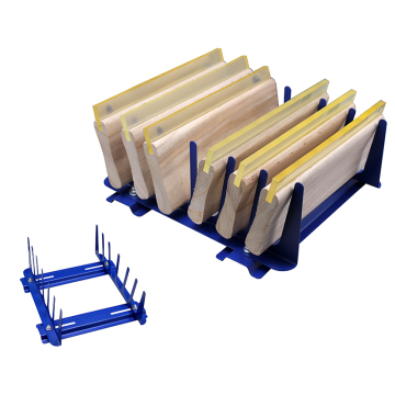 Silk Screen Squeegee Storage Rack