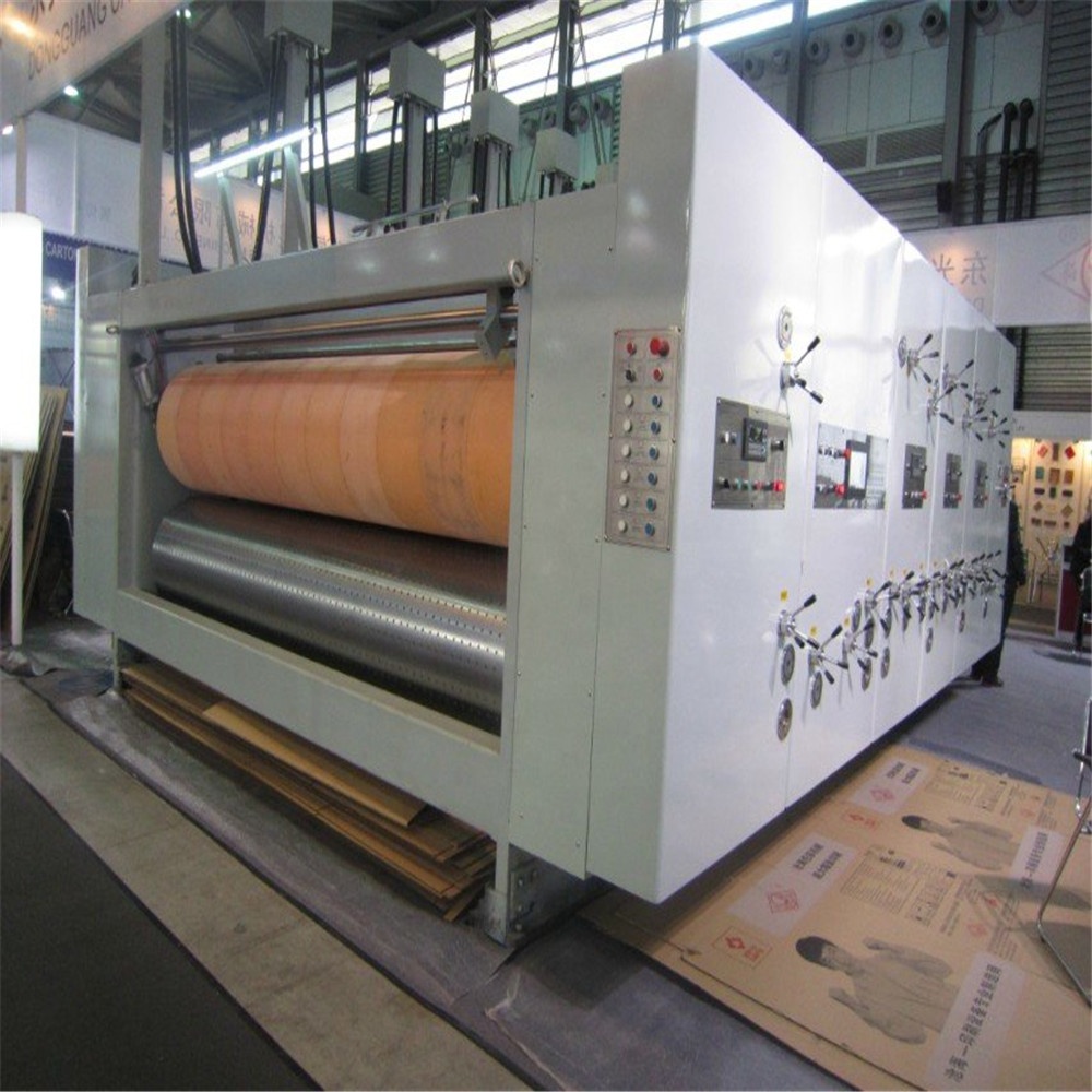 Auto pizza packing box printing die cutting machine