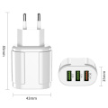 28W Multi Ports quick charger usb wall adapter