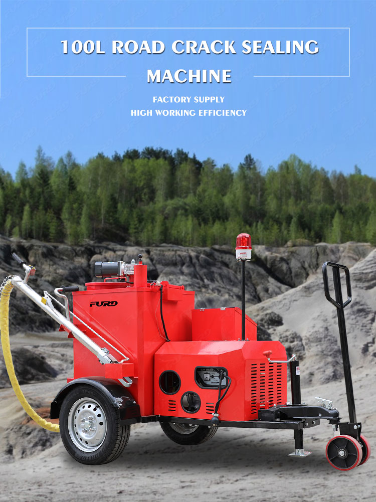 road pavement sealing machine