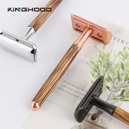Manual Zero Waste Bamboo Razor for Men: Eco-Friendly Safety Shaving Razor