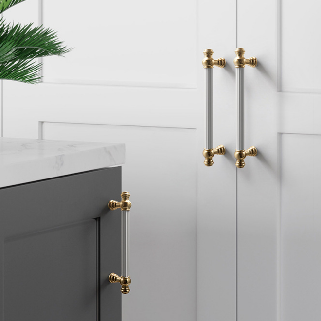 white kitchen cabinet handles