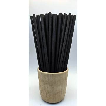 Biodegradable bamboo charcoal coffee straw