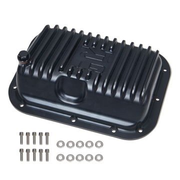 Nissan GTR R35 VR38DETT Aluminum CNC Oil Sump Pan with Baffle Black