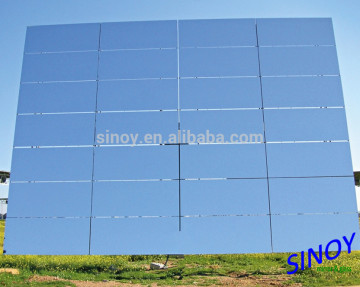 3.2mm or 4mm Low Iron Extra Clear High Reflectivity Solar Mirror Sheet for CSP applications