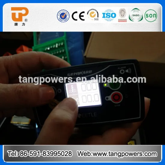 Patent approved diesel generator control panel
