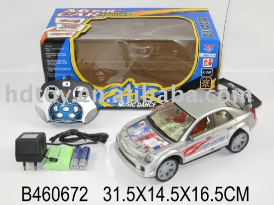 1:18 R/C CAR W/LIGHT&amp;CHARGER 4FUNCTION