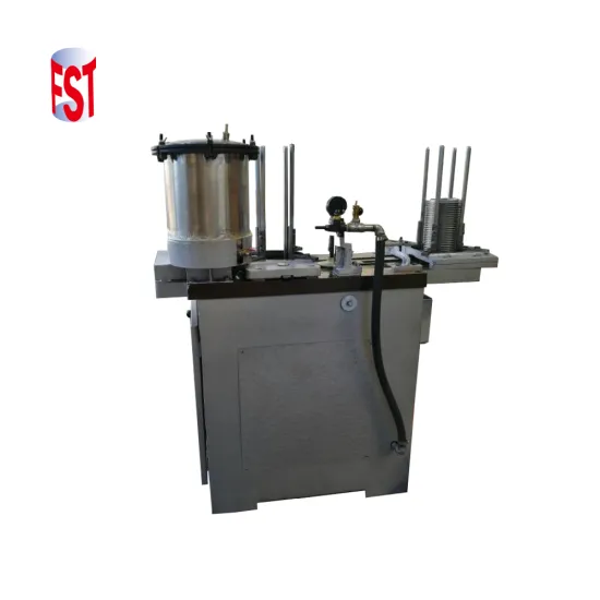 Automatic Round Tin Can Cover Lining Compound Machine