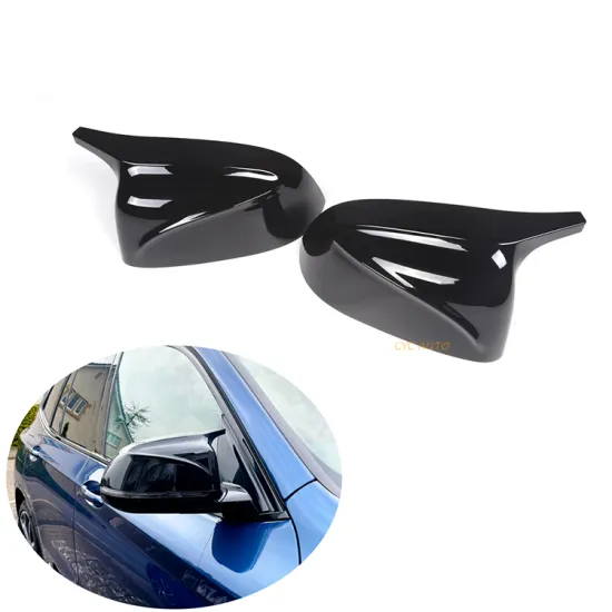 Gloss Black M-Look ABS Side Mirror Cover for BMW X3 G01/X4 F26/X5 G05/X6 F16/G06/X7 G07