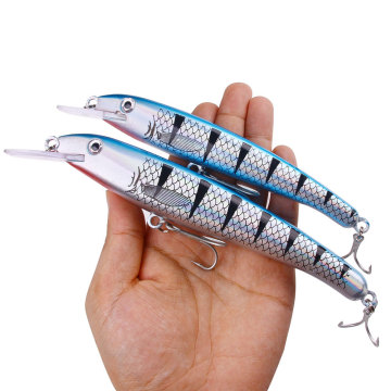 43.8G Heavy Weight Minnow Sinking Jerkbait for Longcast Fishing - 16CM/20CM Saltwater Sea Bass Lure