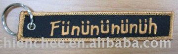 Fashion Embroidered Keychain