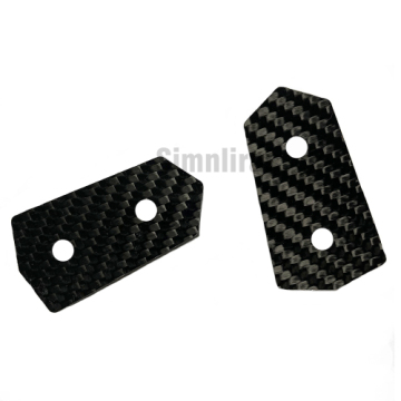 Carbon Fiber Mirror Block off Plate Set Motorcycle BMW S1000RR(10-19)/HP4(12-15) 18BRR-MBO