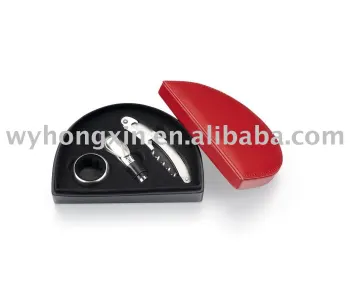 wine set with accessories