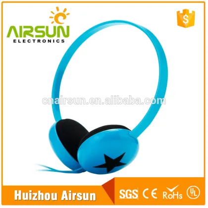 Popular Colorful Adjustable Headband Headphone For Kids