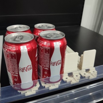 Plastic Spring Loaded Shelf Pusher for Cosmetics and Food Display