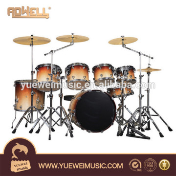Deluxe 7 PCS Drum Set high grade acoustic drum kit                        
                                                Quality Assured