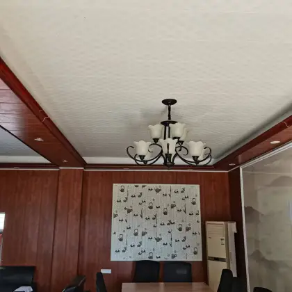 Siding Integrated Wall Panel Groove Mould-proof PVC Wallboards Manufacturer