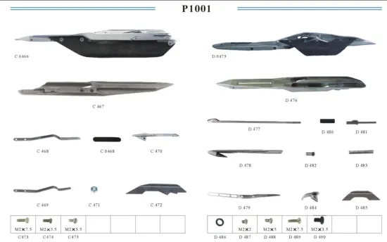 Gripper and Parts P1001
