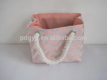 handle Home storage organization canvas storage