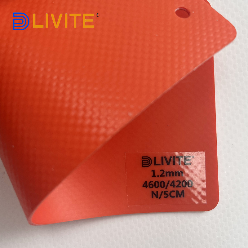 Livite 1500GSM 1.2mm PVC 직물 풍선 보트 재료