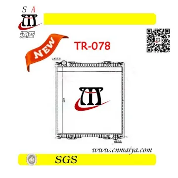 OE Part No. - 1784615 for Aluminum Truck Radiator
