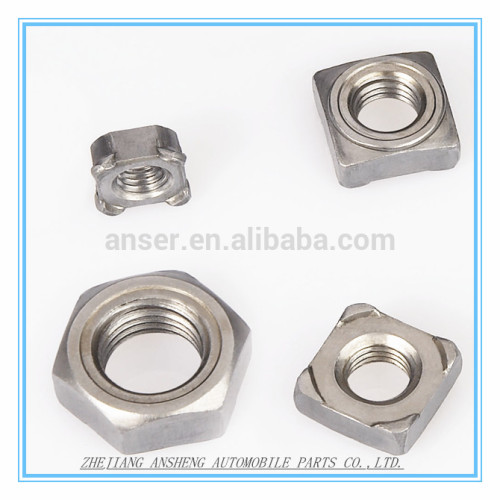 Square or hexagon weld nuts DIN928 DIN929