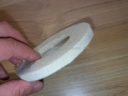 Double-sided Sheepskin Lamb Wool Felt Saddle Pads