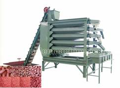 Stainless steel peanut screening machine /peanut vibrating sieving machine